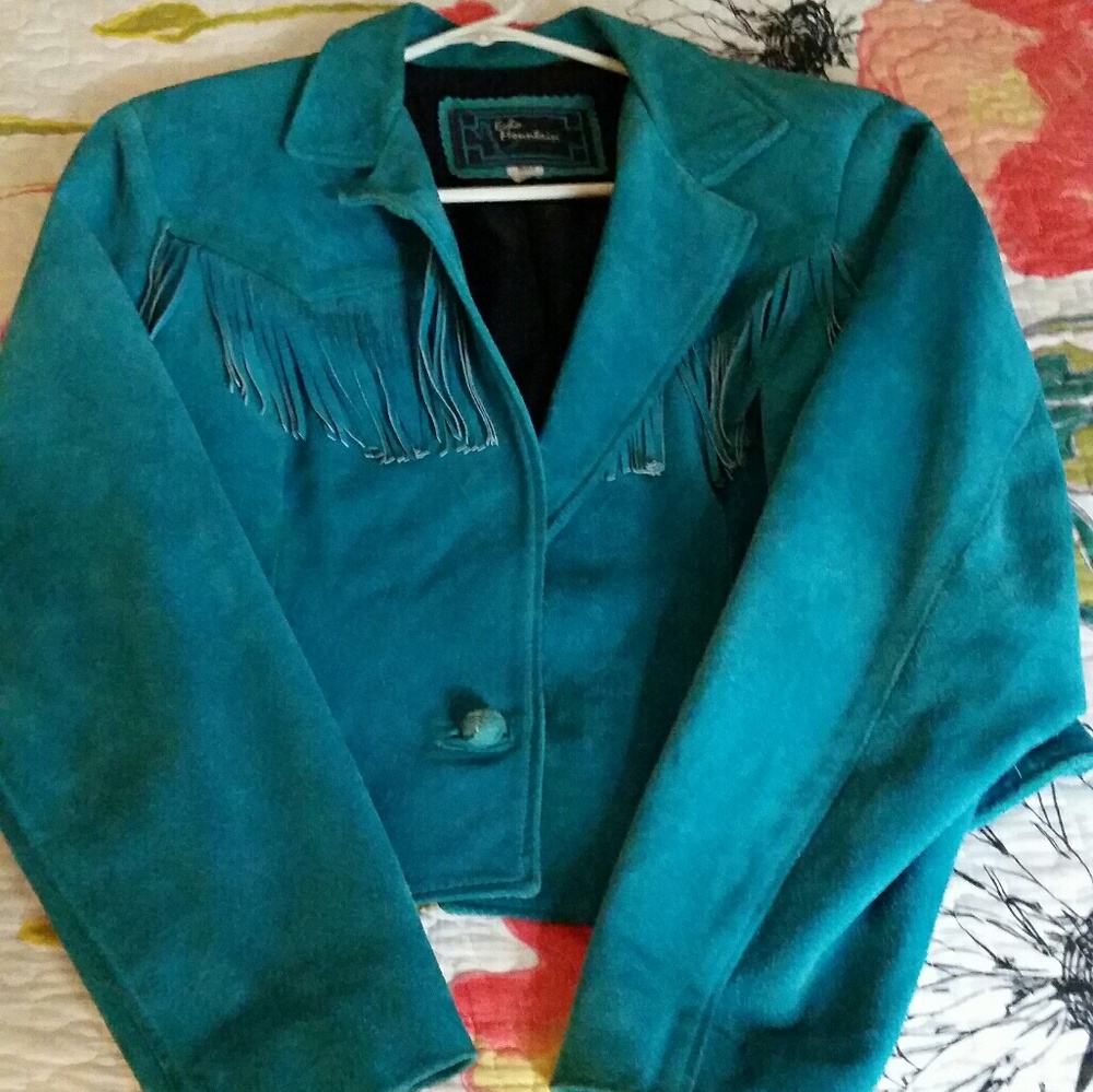 Vintage '80's Western Suede Bolero Jacket